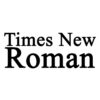 Times new roman