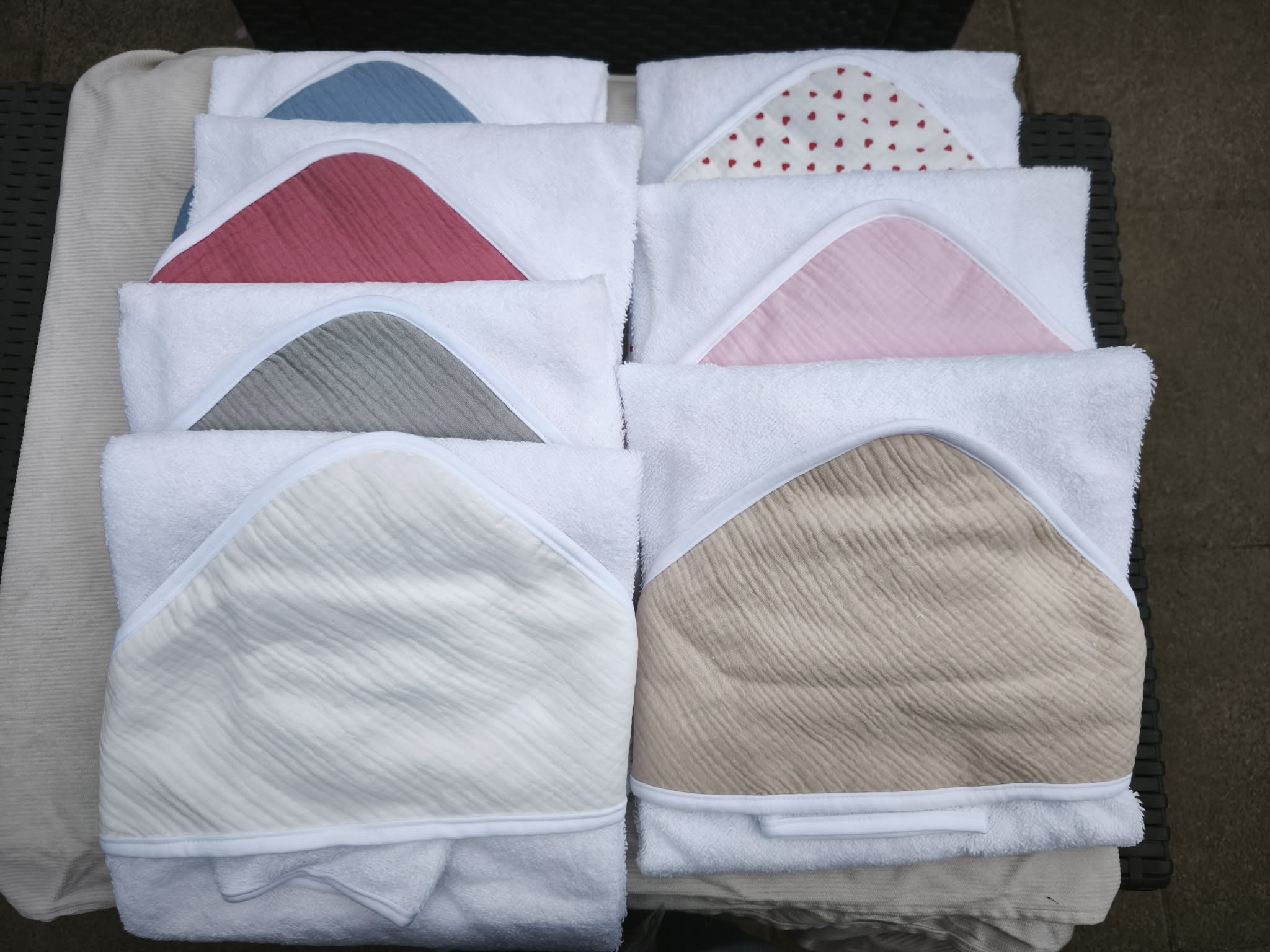 Cape de bain + gant