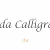 Lucida calligraphy