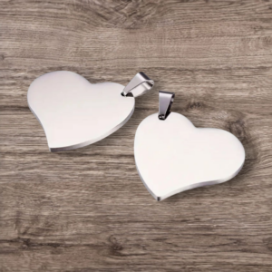 Pendentif cœur a personnaliser