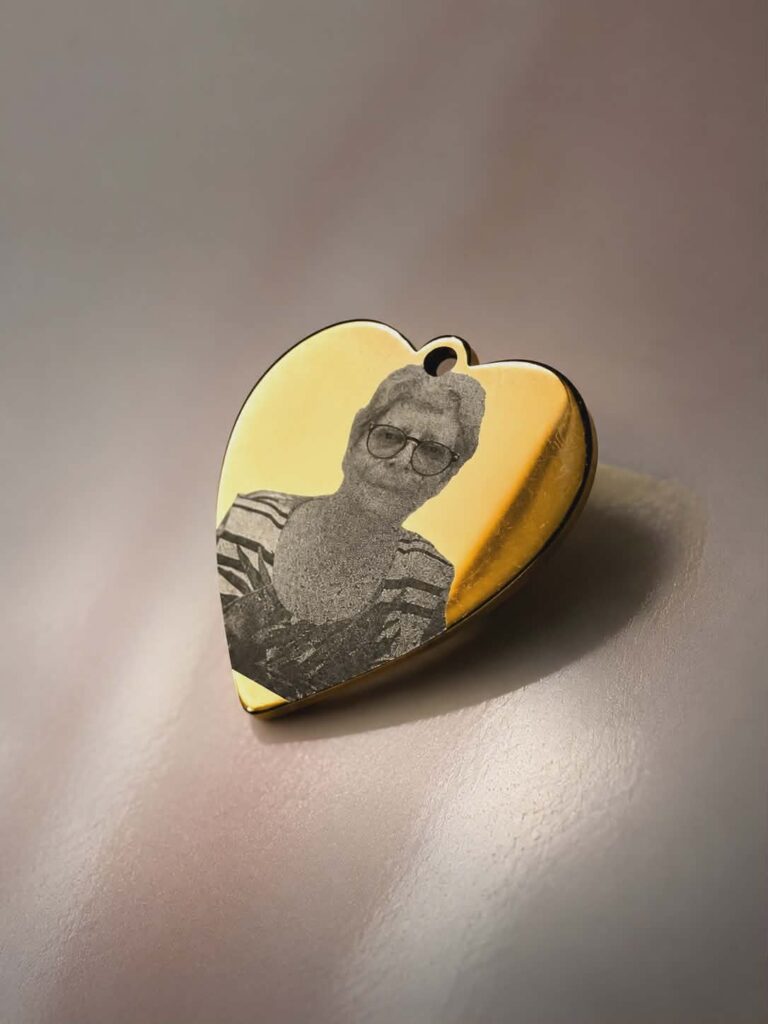 Médaillon souvenir unique et émotionnel