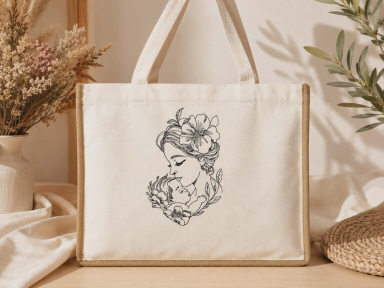 Sac cabas Maman & Bébé