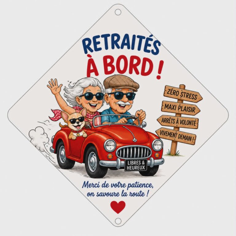 Pancarte voiture personnalisées